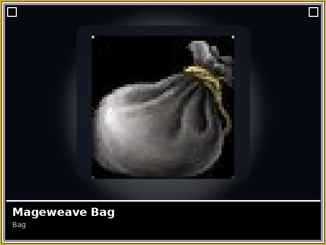 Mageweave Bag