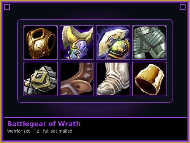 Warrior · T2 — Battlegear of Wrath