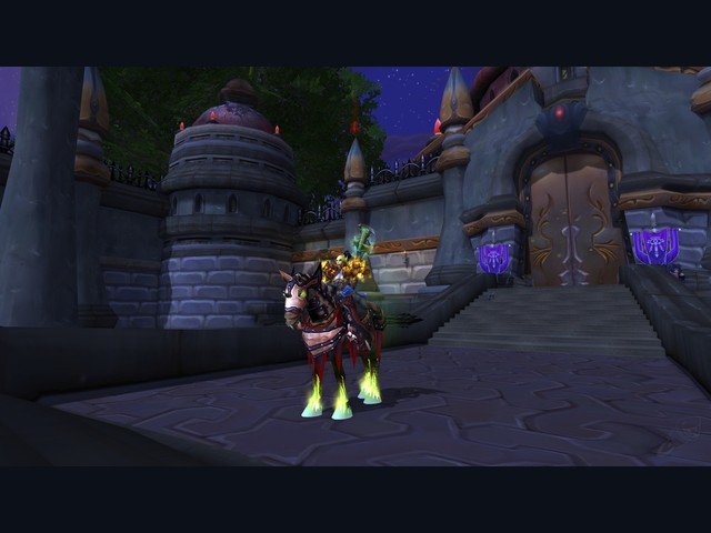 Fiery Warhorse