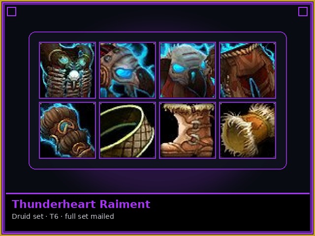 Druid · T6 — Thunderheart Raiment