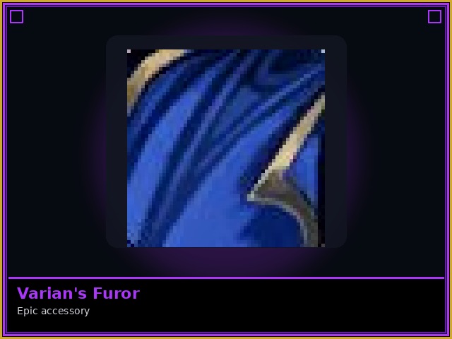 Varian's Furor